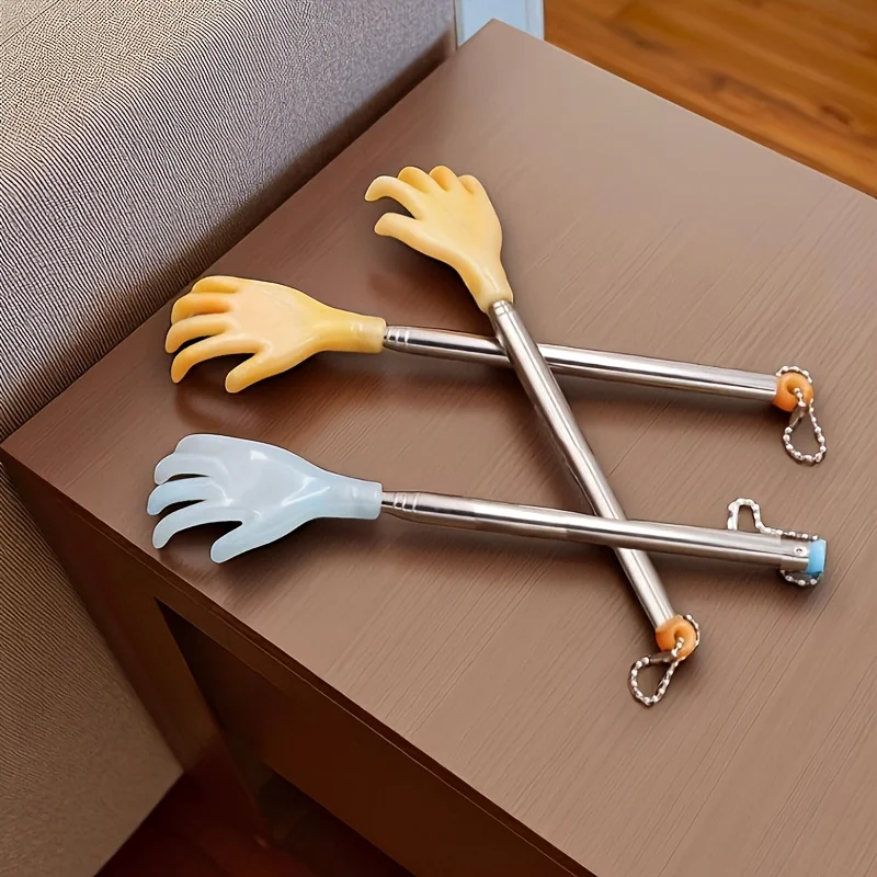 Home Essentials Bathroom Accessories - 1 Stück tragbarer Rückenmassagekratzer für Damen