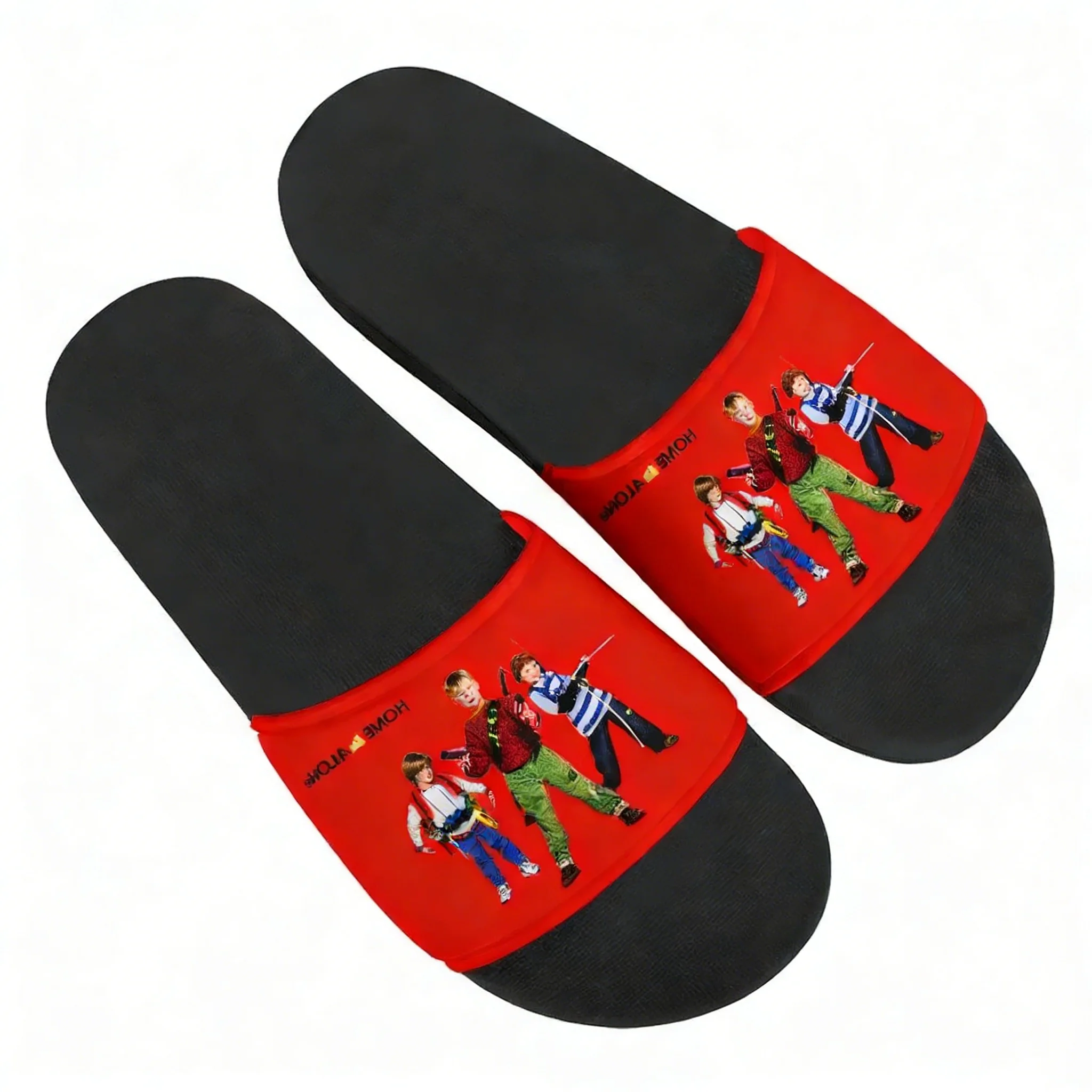 Home Alone Bathroom - Home Alone Flip-Flops Hausschuhe für Herren,