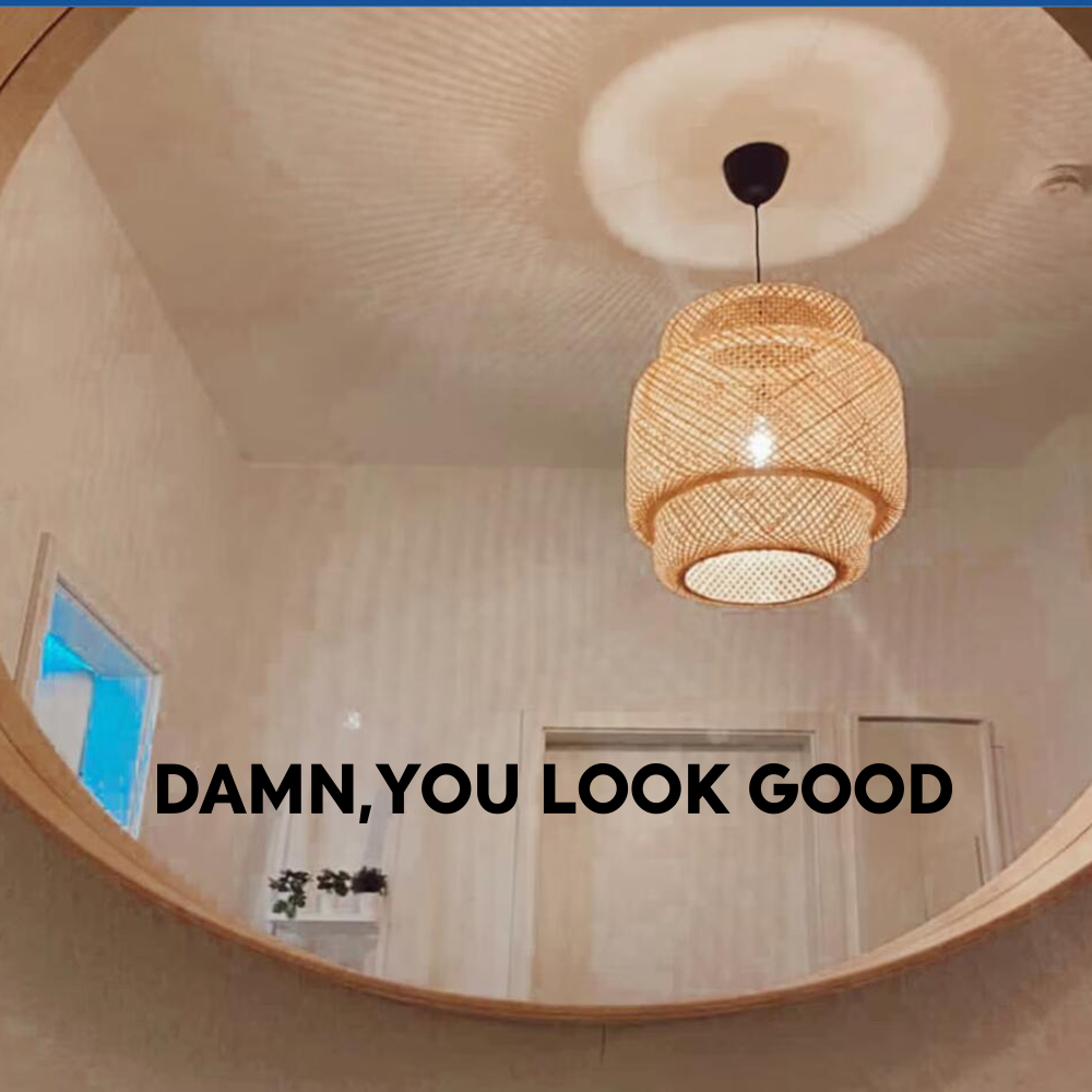 Home Goods Bathroom Mirrors - Sie sehen gut aus, zierlicher Spiegelaufkleber,