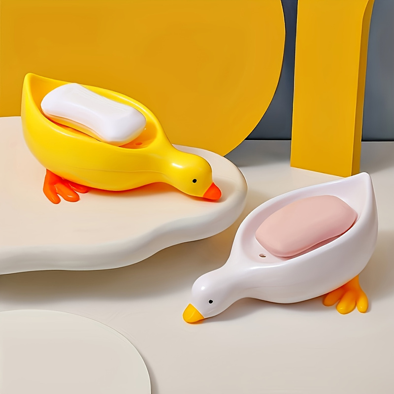 Home Depot Bathroom Sink - Enten-Seifenschale - Niedlicher Selbstablaufender Seifenhalter, Kreatives
