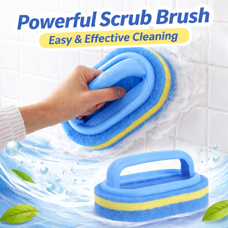 Home Bathroom Accessories - Haushaltsreinigungsbürste mit Griff, Spülmittel, Badezimmer, Küche,