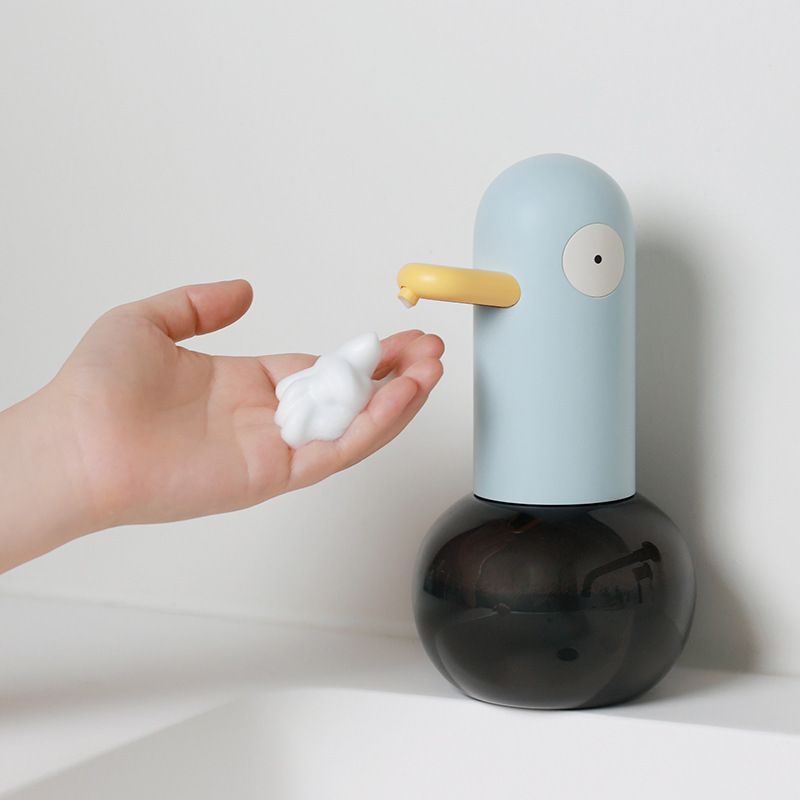 Home Bathroom Soap Dispenser - Berührungsloser automatischer Flüssigseifenspender, USB wiederaufladbar, elektrisch,