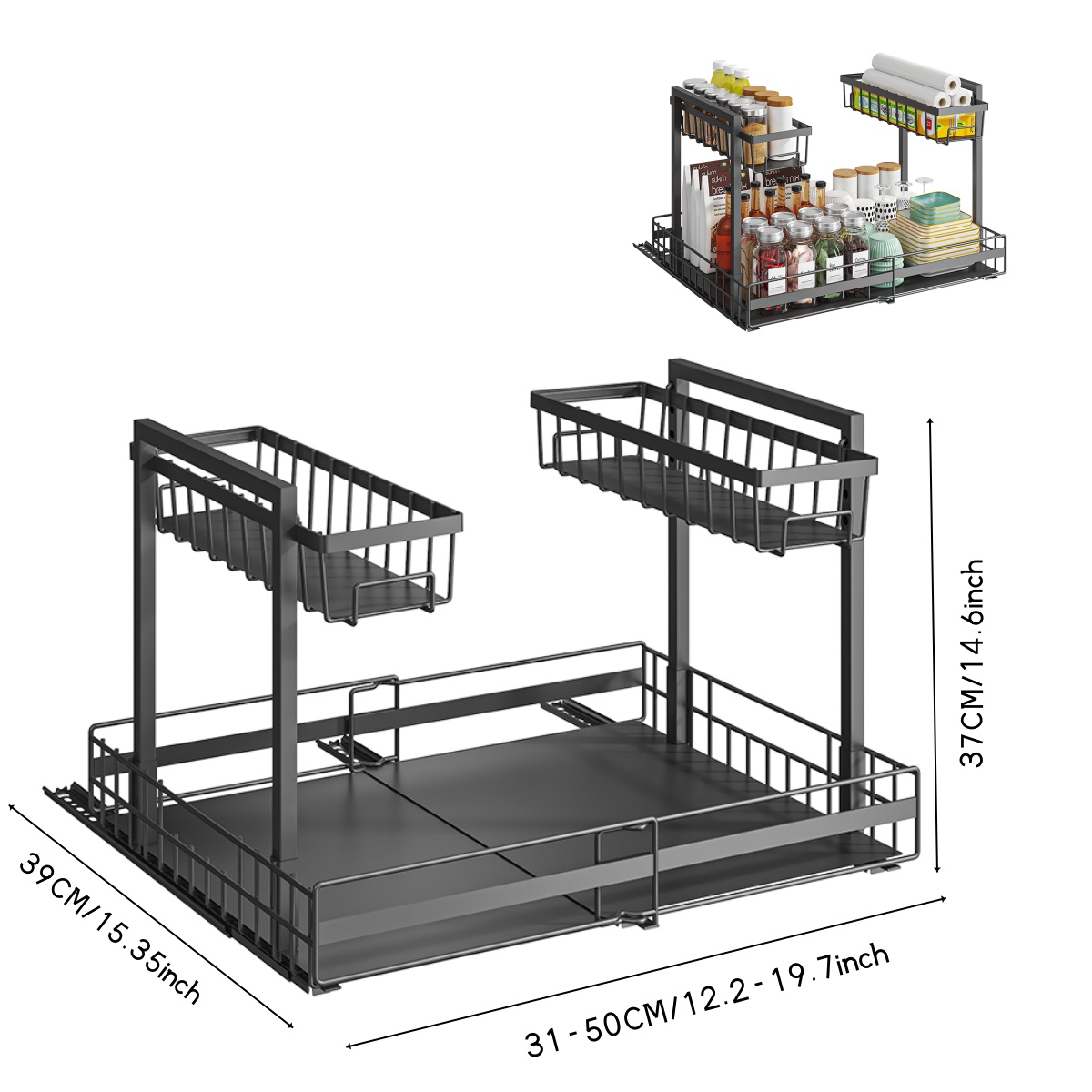 2-stöckiger, erweiterbarer Unt – Home Depot Bathroom Sink Bewertung und Preis