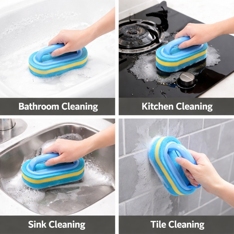 Haushaltsreinigungsbürste mit  – Home Bathroom Accessories Bewertung und Preis