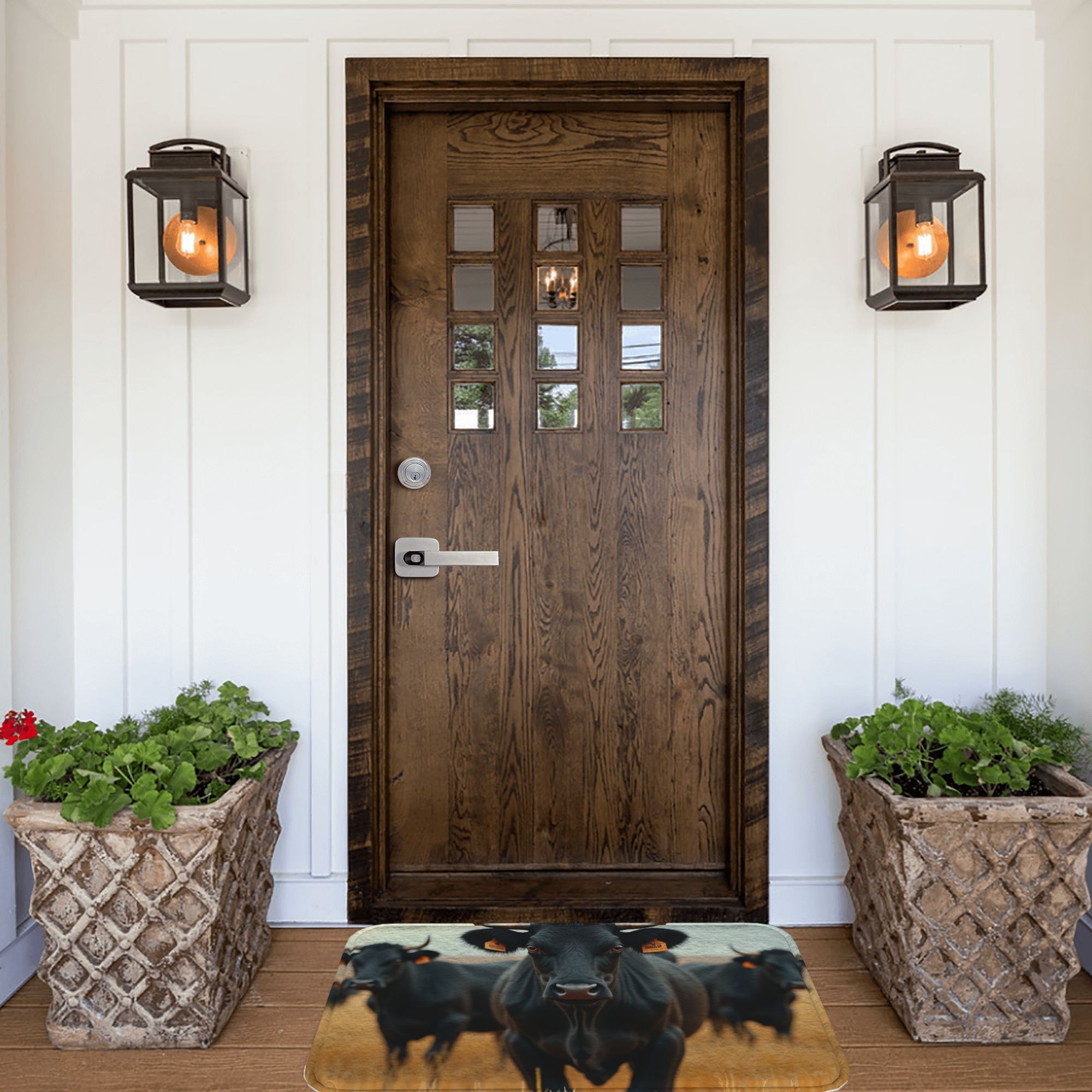 1PC Hightland Cattle Herd Kitc – Home Bathroom Door Design Bewertung und Preis