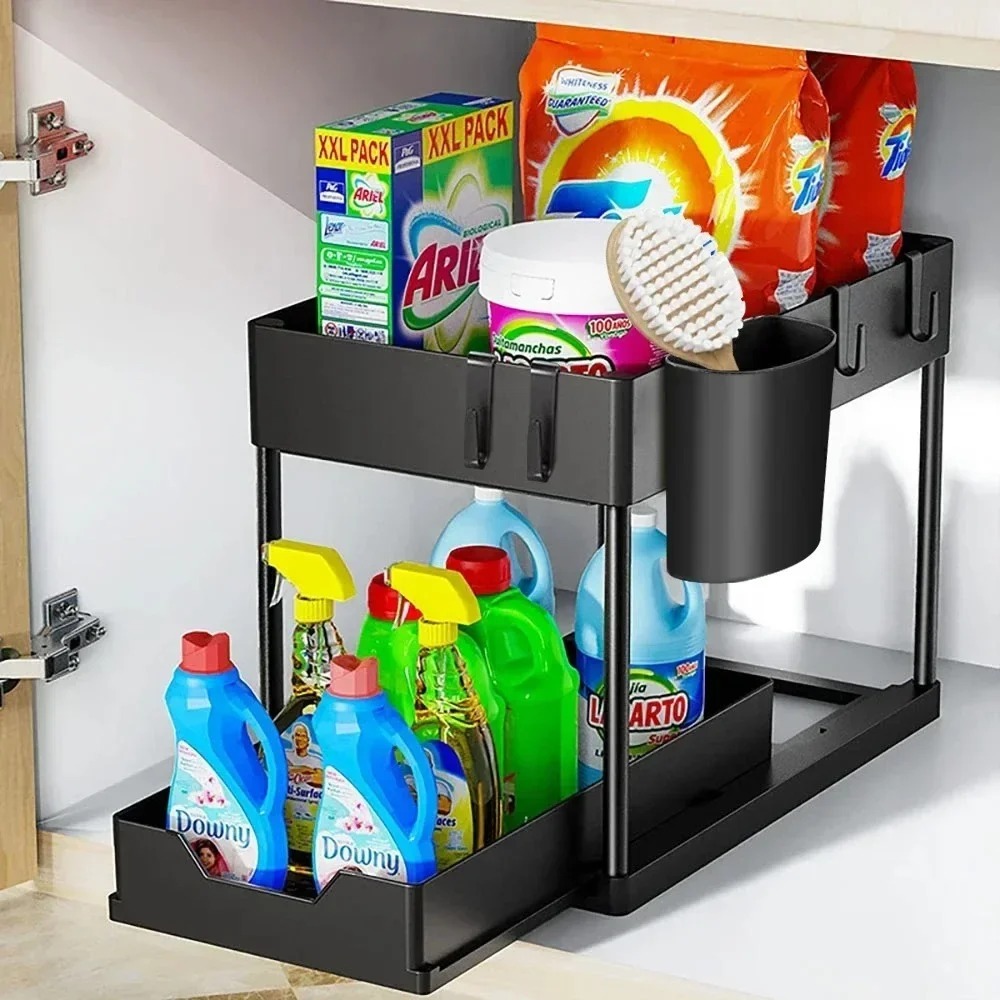 2-stöckiger Ausziehbarer Unter – Home Depot Bathroom Sink Bewertung und Preis