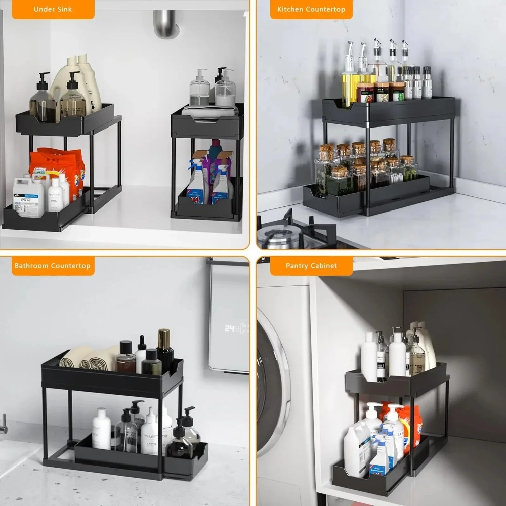 2-stöckiger Ausziehbarer Unter – Home Depot Bathroom Sink Bewertung und Preis