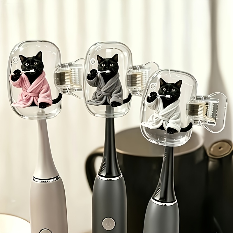 4 Stück schwarze Katzen-Bademä – Home Essentials Bathroom Accessories Bewertung und Preis
