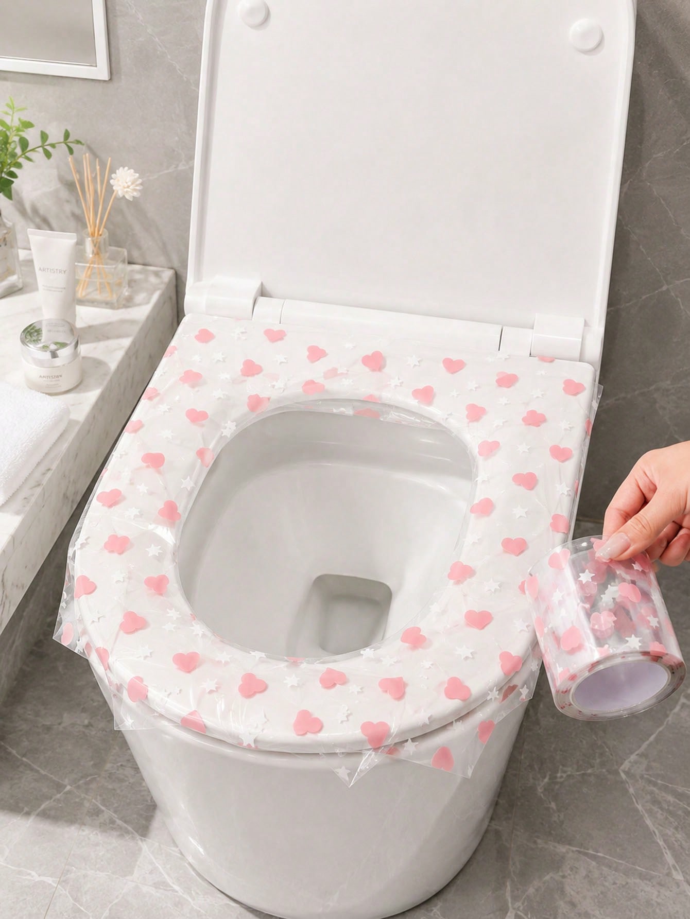 133 Stück/Rolle Einweg-Toilett – Home Bathroom Accessories Bewertung und Preis