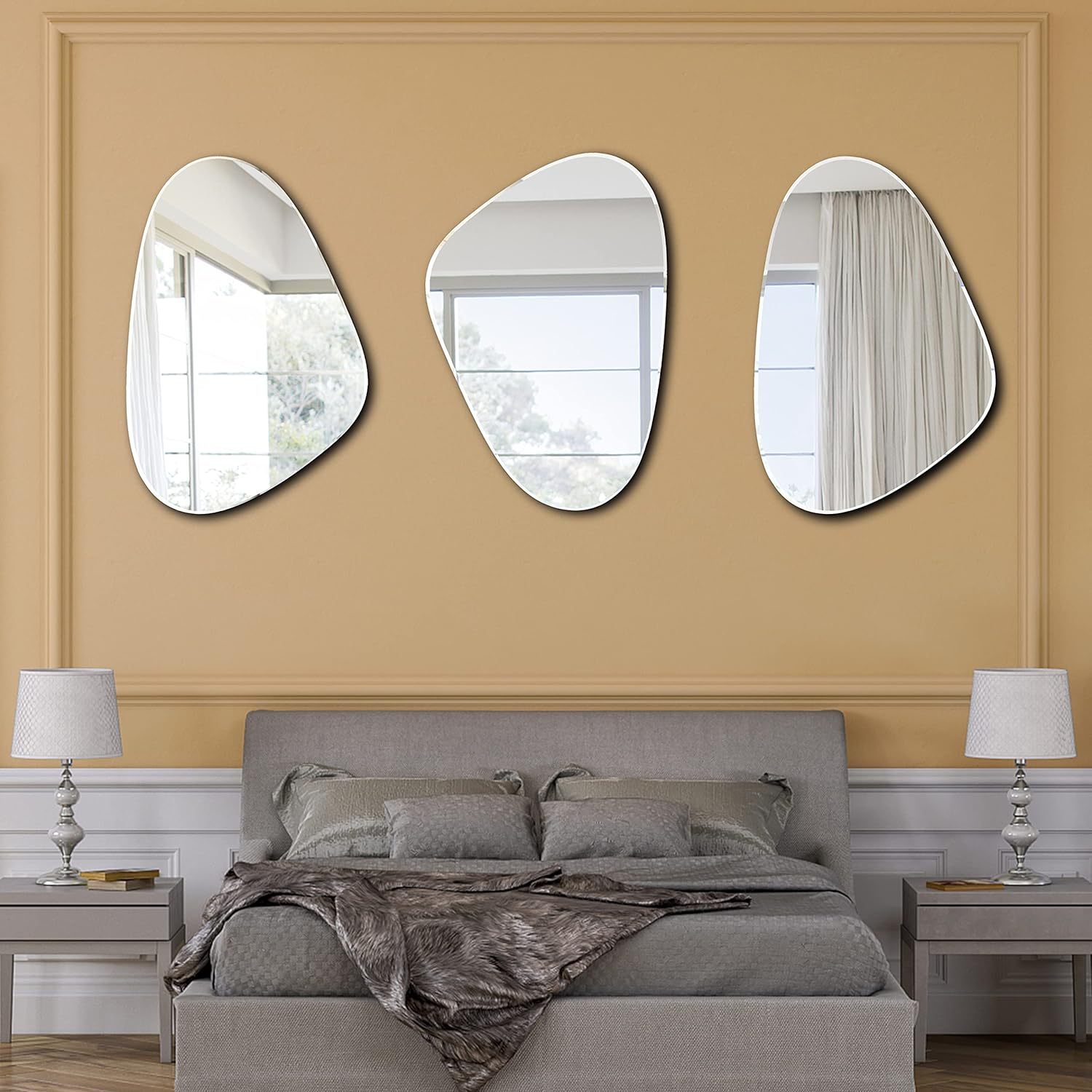 Unregelmäßiger Badezimmer-Wand – Home Goods Bathroom Mirrors Bewertung und Preis