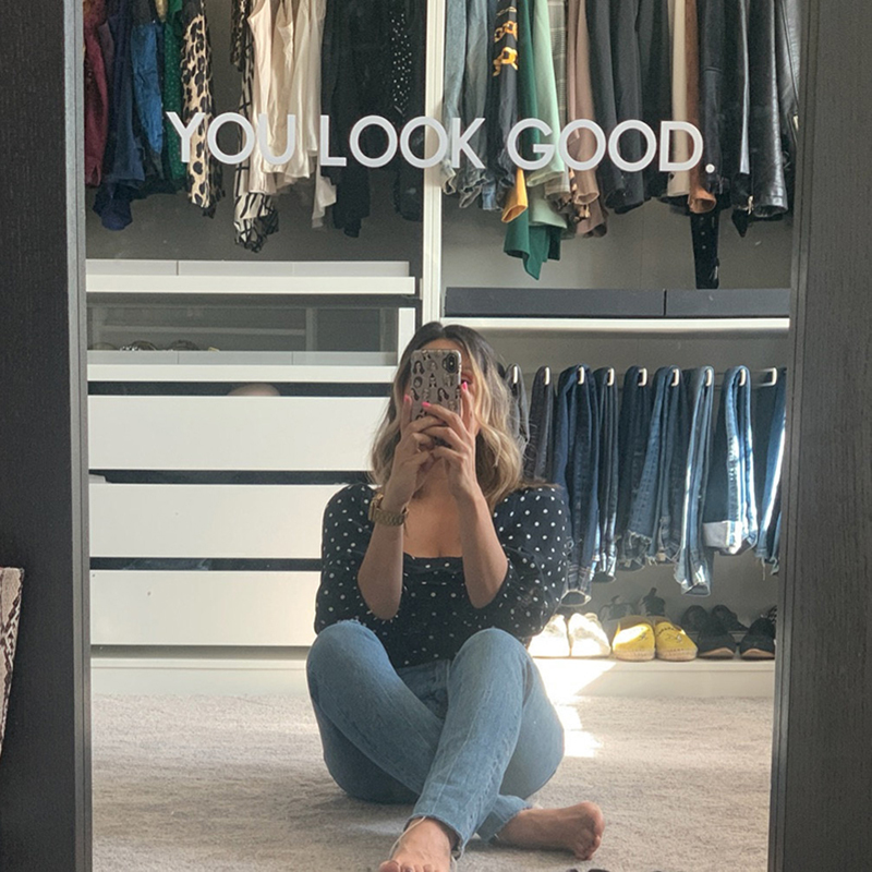 You Look Good Spiegel-Wandaufk – Home Goods Bathroom Mirrors Bewertung und Preis