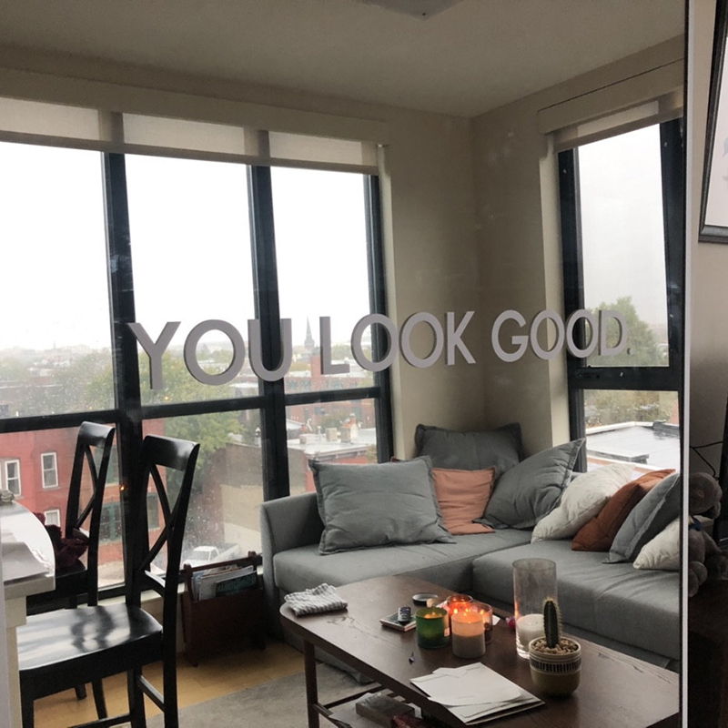 You Look Good Spiegel-Wandaufk – Home Goods Bathroom Mirrors Bewertung und Preis
