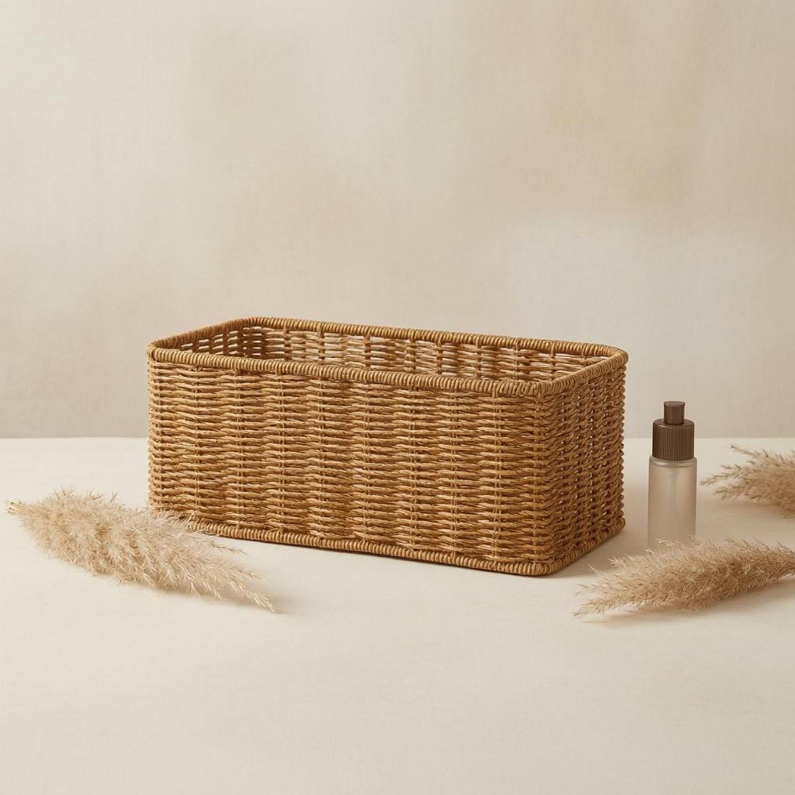Kunststoff-Rattan Badezimmer-A – Home Essentials Bathroom Accessories Bewertung und Preis